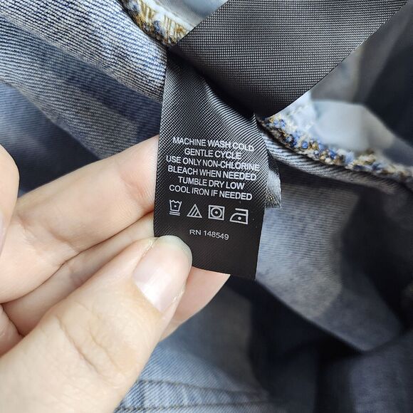 Kenneth Cole New York Sustainable Denim Stretch Regular Fit Jeans Size W44 X L30 - Picture 15 of 16